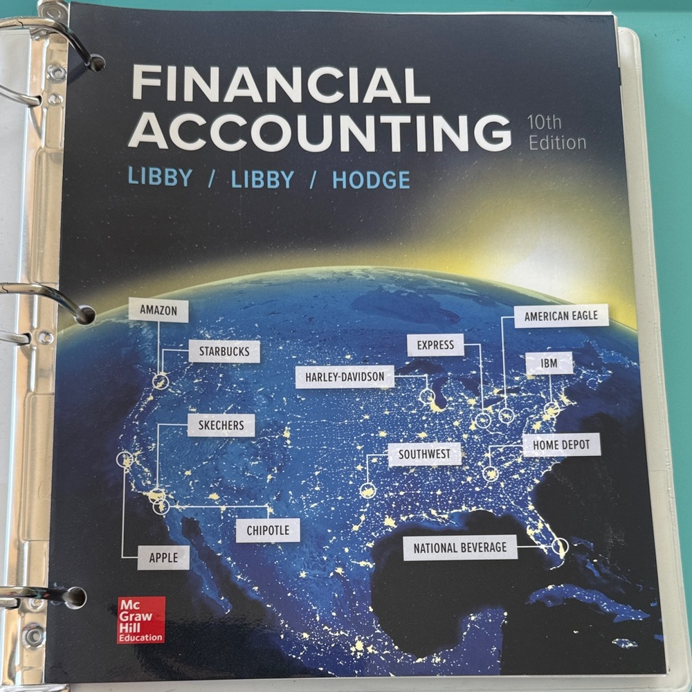 McGraw Hill Financial Accounting 10th Edition Textbook